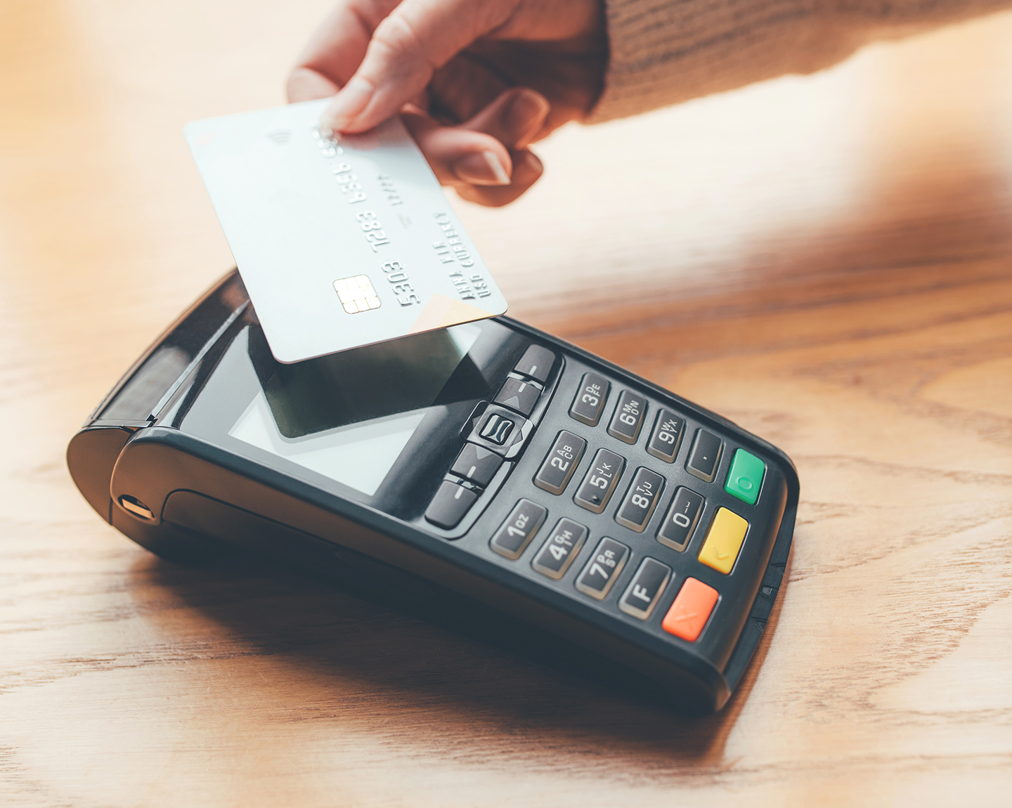 Paying with credit car on Smart Pay