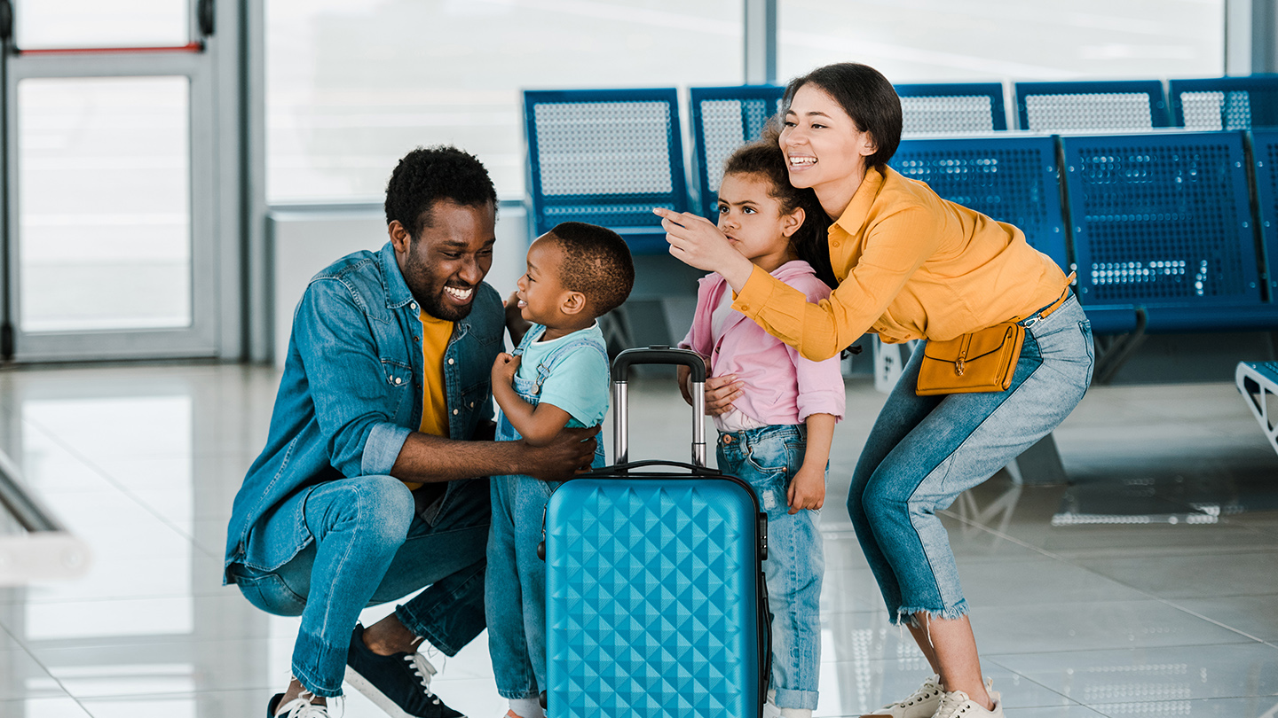 Family is getting ready to go on vacation